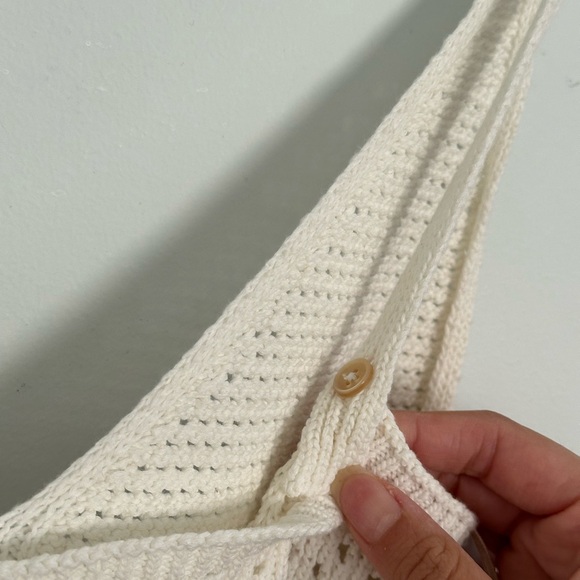 Aritzia Evie Crochet Knit Dress - Picture 5 of 7